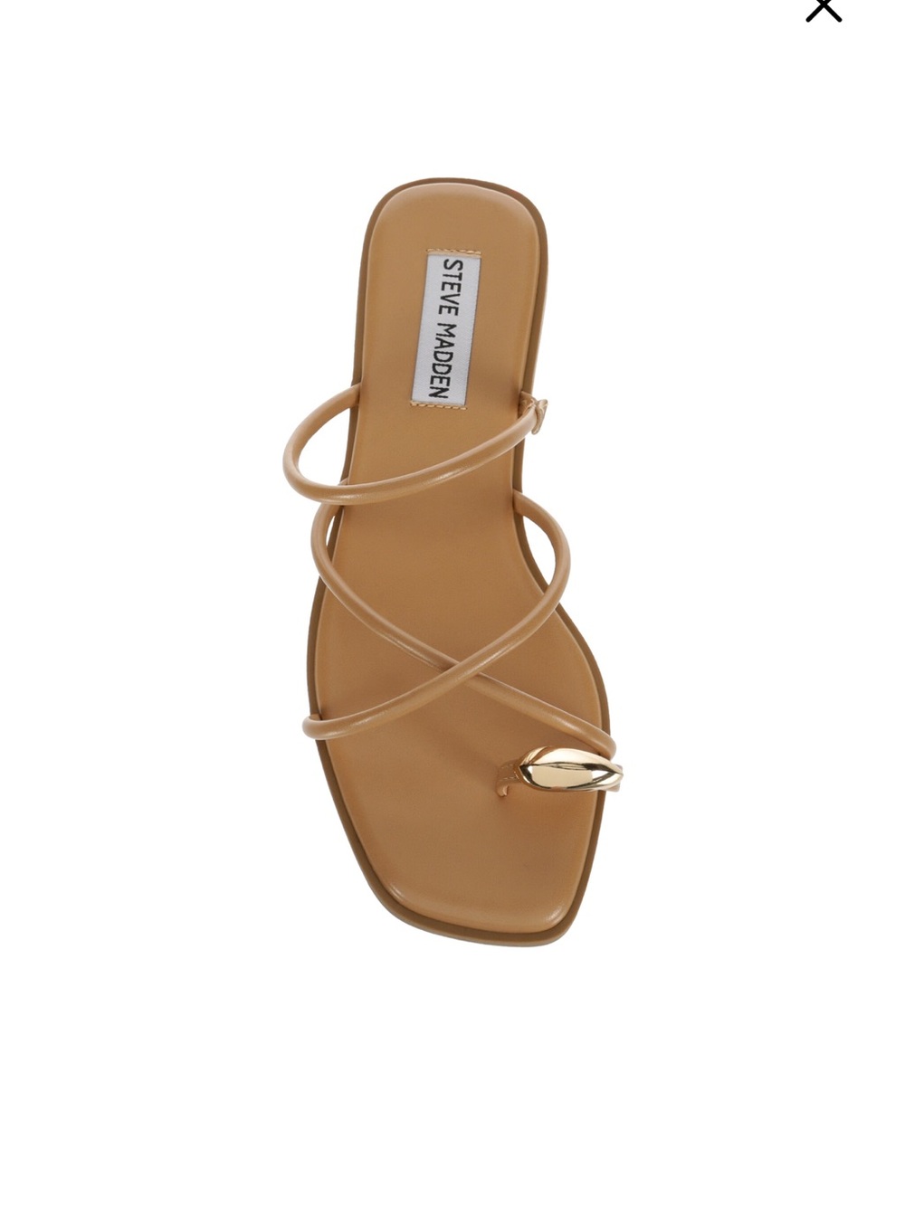 Steve Madden Gold Toe Sandals